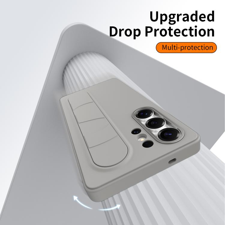For Samsung Galaxy S23 Ultra 5G Intelligent Control Button Wristband Phone Case