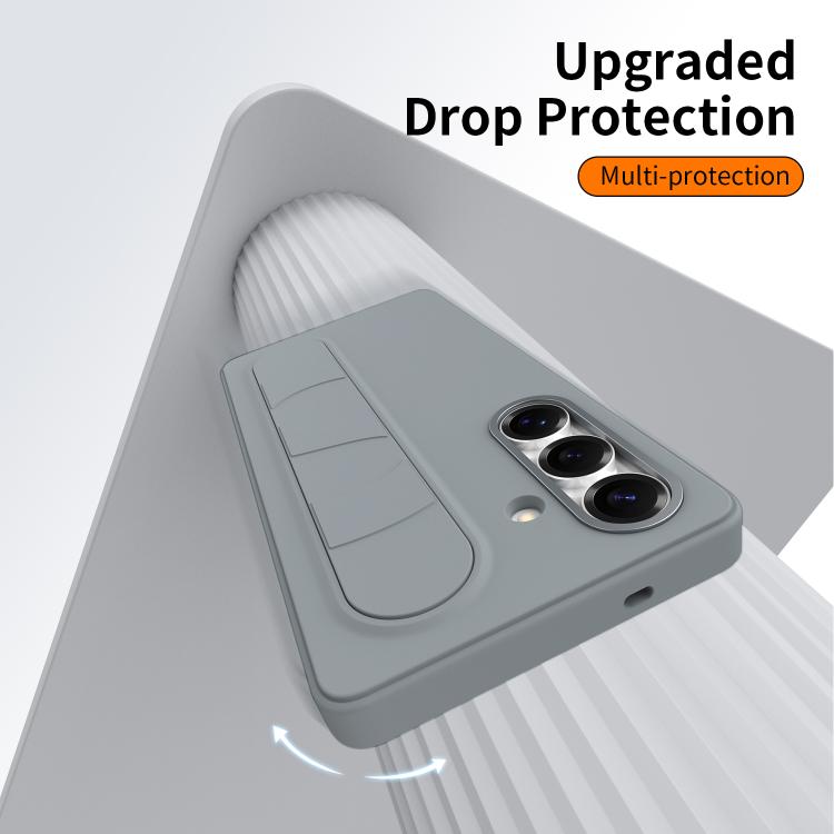 For Samsung Galaxy S24 5G Intelligent Control Button Wristband Phone Case