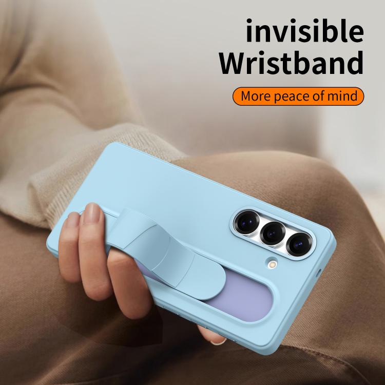 For Samsung Galaxy S24 5G Intelligent Control Button Wristband Phone Case