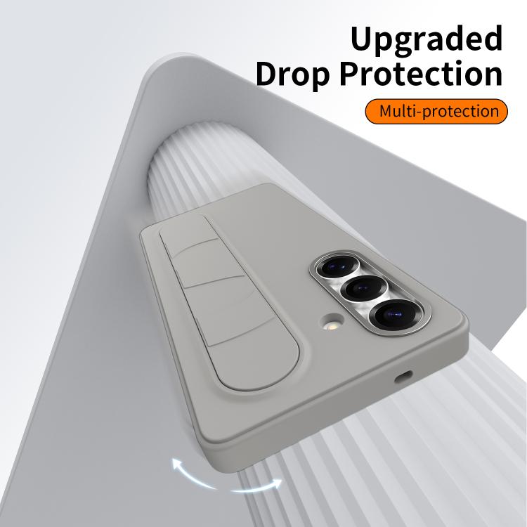 For Samsung Galaxy S25 FE 5G Intelligent Control Button Wristband Phone Case