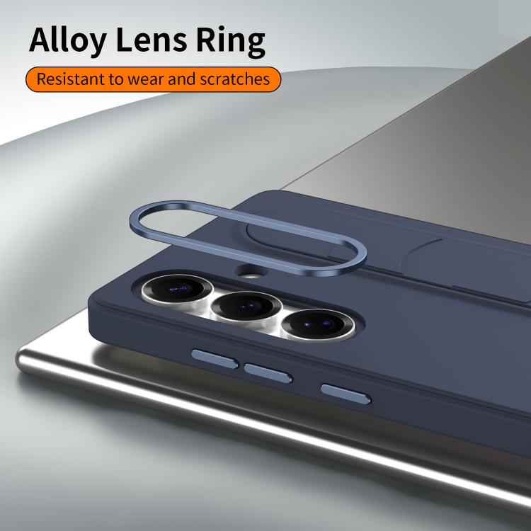 For Samsung Galaxy S25 FE 5G Intelligent Control Button Wristband Phone Case