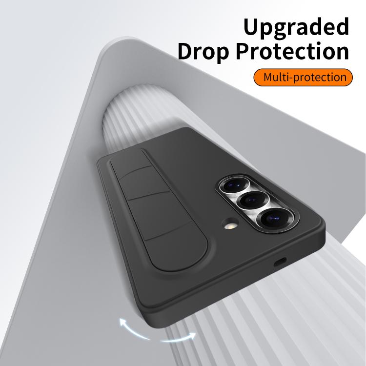 For Samsung Galaxy S25 FE 5G Intelligent Control Button Wristband Phone Case