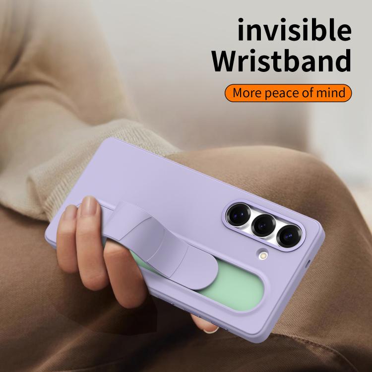 For Samsung Galaxy S26 5G Intelligent Control Button Wristband Phone Case