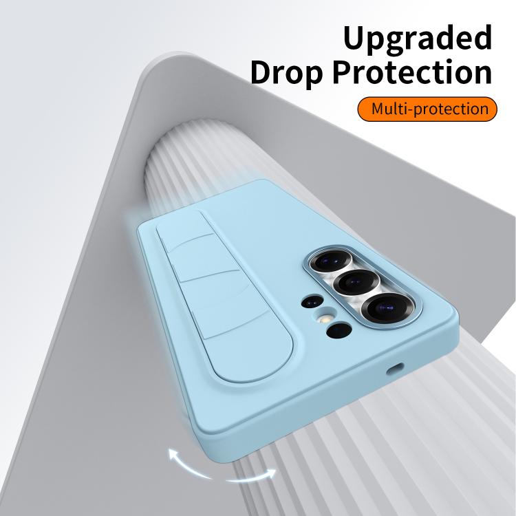 For Samsung Galaxy S26 Ultra 5G Intelligent Control Button Wristband Phone Case