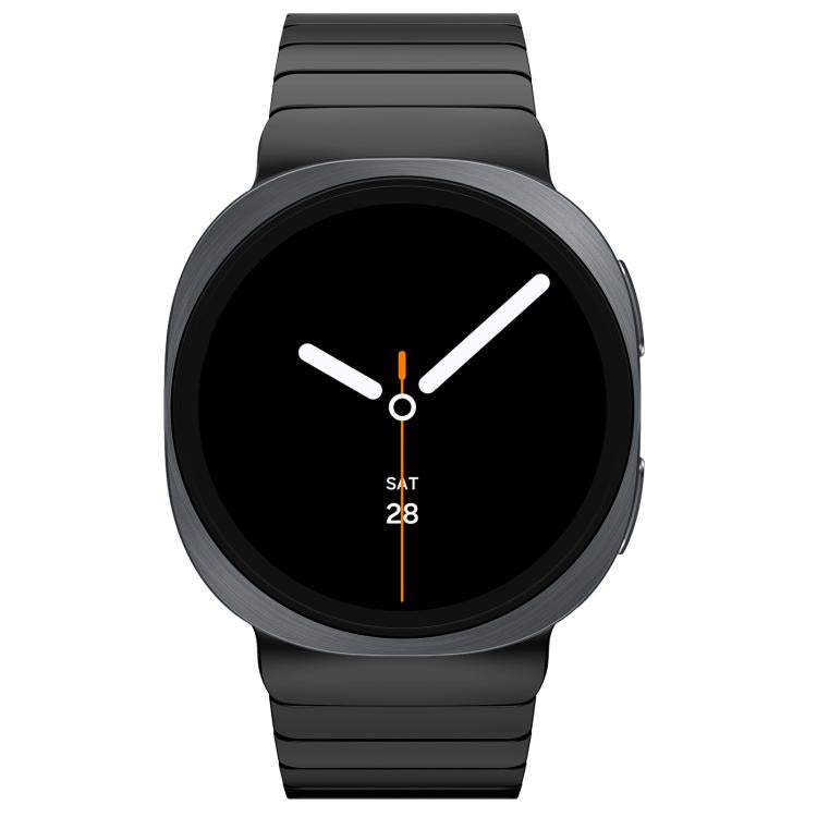 For Samsung Galaxy Watch8 / Watch8 Classic One Beads Butterfly Buckle Titanium Alloy Watch Band