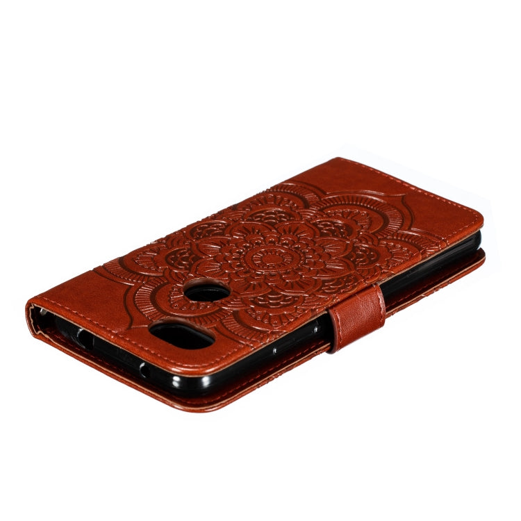 Mandala Embossing Pattern Horizontal Flip Leather Case for Google Pixel 3A , with Holder & Card Slots & Wallet & Photo Frame &  Lanyard