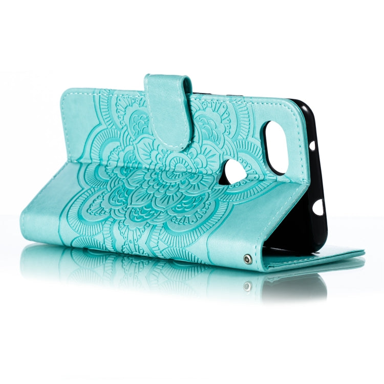 Mandala Embossing Pattern Horizontal Flip Leather Case for Google Pixel 3A , with Holder & Card Slots & Wallet & Photo Frame &  Lanyard