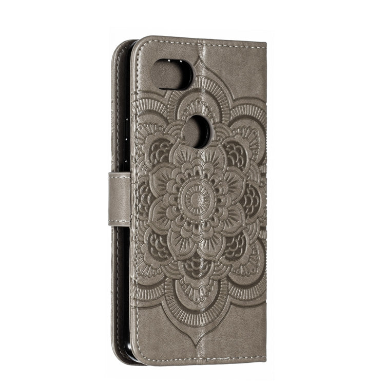 Mandala Embossing Pattern Horizontal Flip Leather Case for Google Pixel 3A , with Holder & Card Slots & Wallet & Photo Frame &  Lanyard
