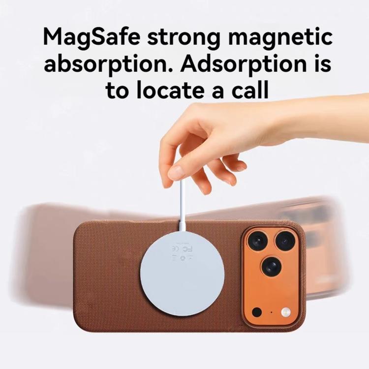 For iPhone 17 Tech Textured Hollow MagSafe PC Phone Case, No AI Camera Button