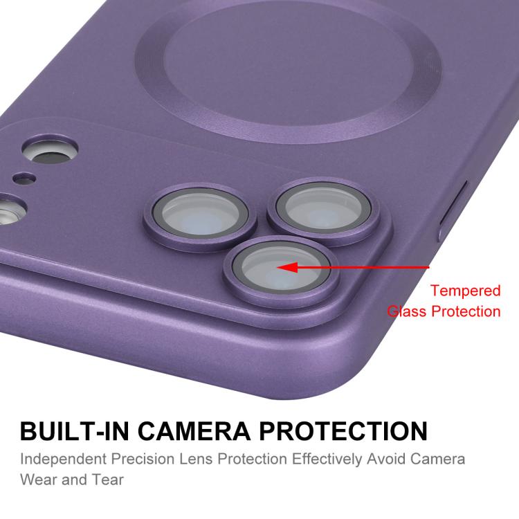 For iPhone 17 ENKAY MagSafe Matte TPU Phone Case with Lens Film
