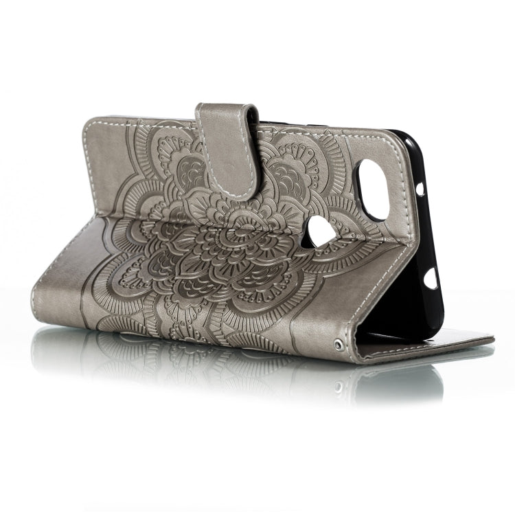 Mandala Embossing Pattern Horizontal Flip Leather Case for Google Pixel 3A XL , with Holder & Card Slots & Wallet & Photo Frame &  Lanyard