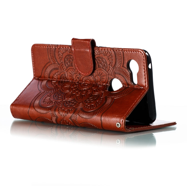 Mandala Embossing Pattern Horizontal Flip Leather Case for Google Pixel 3, with Holder & Card Slots & Wallet & Photo Frame &  Lanyard