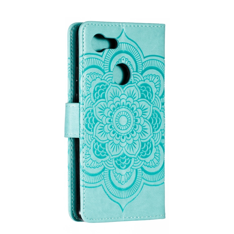 Mandala Embossing Pattern Horizontal Flip Leather Case for Google Pixel 3, with Holder & Card Slots & Wallet & Photo Frame &  Lanyard