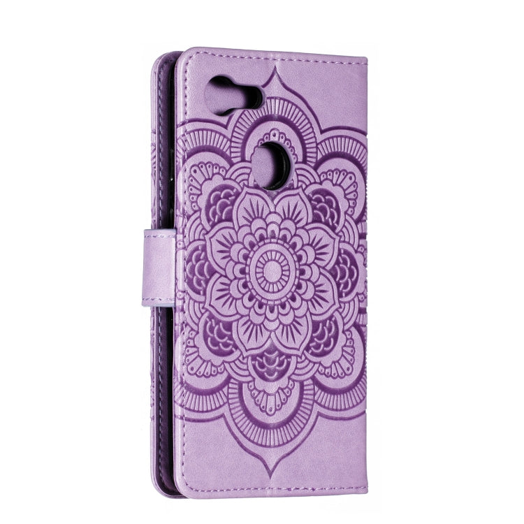 Mandala Embossing Pattern Horizontal Flip Leather Case for Google Pixel 3, with Holder & Card Slots & Wallet & Photo Frame &  Lanyard