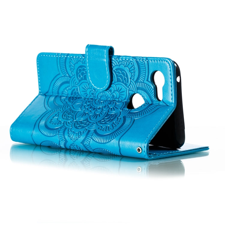 Mandala Embossing Pattern Horizontal Flip Leather Case for Google Pixel 3, with Holder & Card Slots & Wallet & Photo Frame &  Lanyard