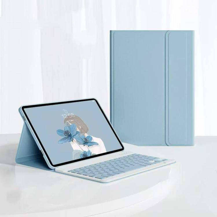 For Huawei MatPad 10.4 Split Design Bluetooth Keyboard Case with Magnetic Attachment - DustyBlue