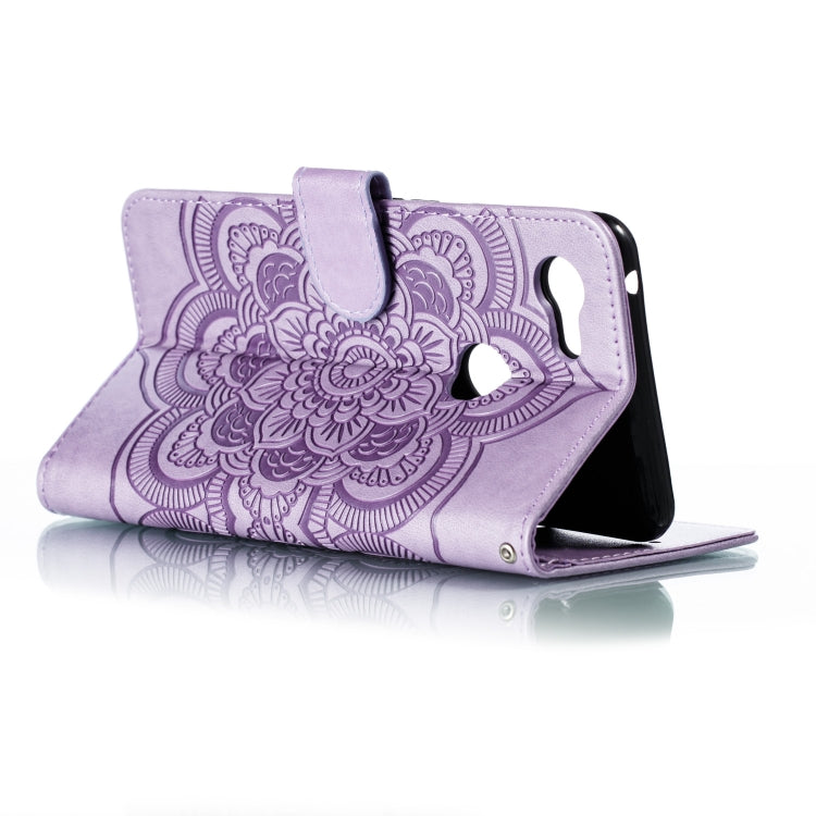 Mandala Embossing Pattern Horizontal Flip Leather Case for Google Pixel 3 XL, with Holder & Card Slots & Wallet & Photo Frame &  Lanyard