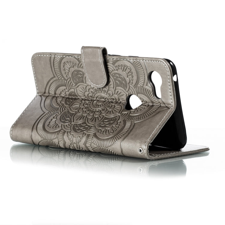 Mandala Embossing Pattern Horizontal Flip Leather Case for Google Pixel 3 XL, with Holder & Card Slots & Wallet & Photo Frame &  Lanyard