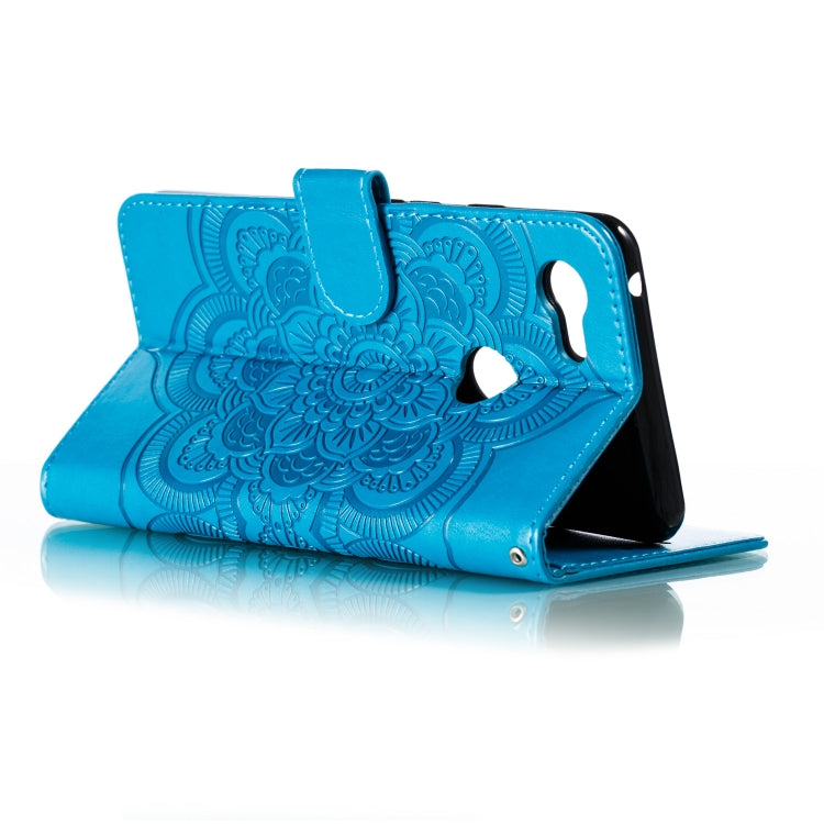 Mandala Embossing Pattern Horizontal Flip Leather Case for Google Pixel 3 XL, with Holder & Card Slots & Wallet & Photo Frame &  Lanyard