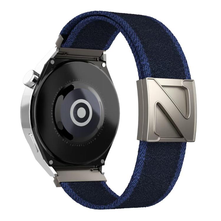 22mm Z-Shaped Magnetic Clasp Two Color Nylon Watch Band