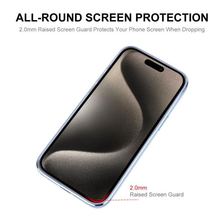 For iPhone 16 Pro Max ENKAY Hat-Prince Magsafe Electroplated TPU Clear Shockproof Phone Case