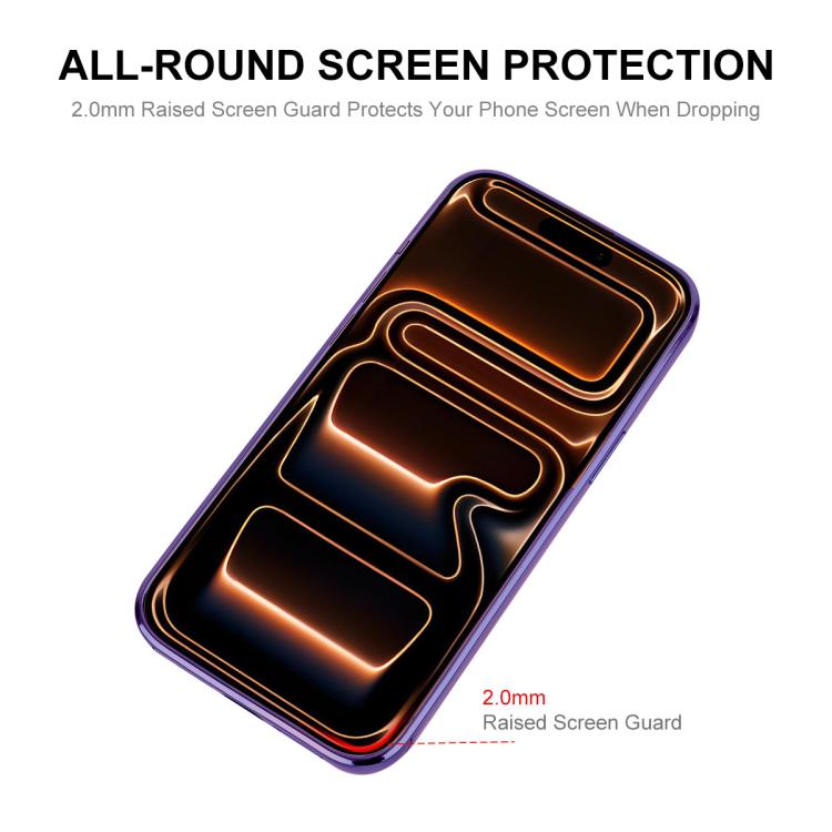 For iPhone 17 Pro Max ENKAY Hat-Prince Magsafe Electroplated TPU Clear Shockproof Phone Case