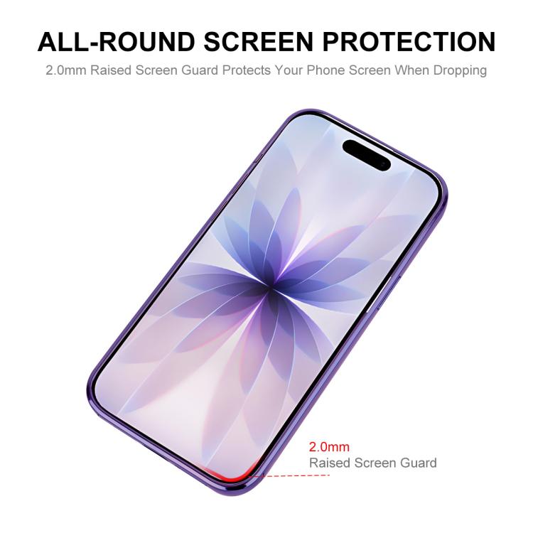 For iPhone 17 ENKAY Hat-Prince Magsafe Electroplated TPU Clear Shockproof Phone Case