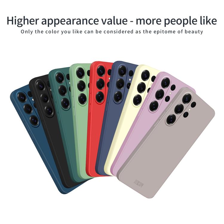 For Samsung Galaxy S25 Ultra 5G MOFI Caring Soft Shell Liquid Silicone Skin Feel Phone Case