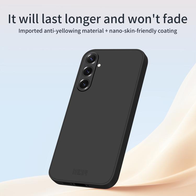 For Samsung Galaxy A37 5G MOFI Caring Soft Shell Liquid Silicone Skin Feel Phone Case