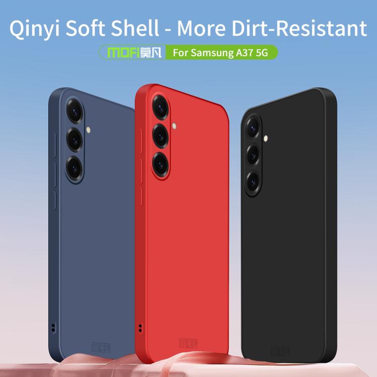 For Samsung Galaxy A37 5G MOFI Caring Soft Shell Liquid Silicone Skin Feel Phone Case