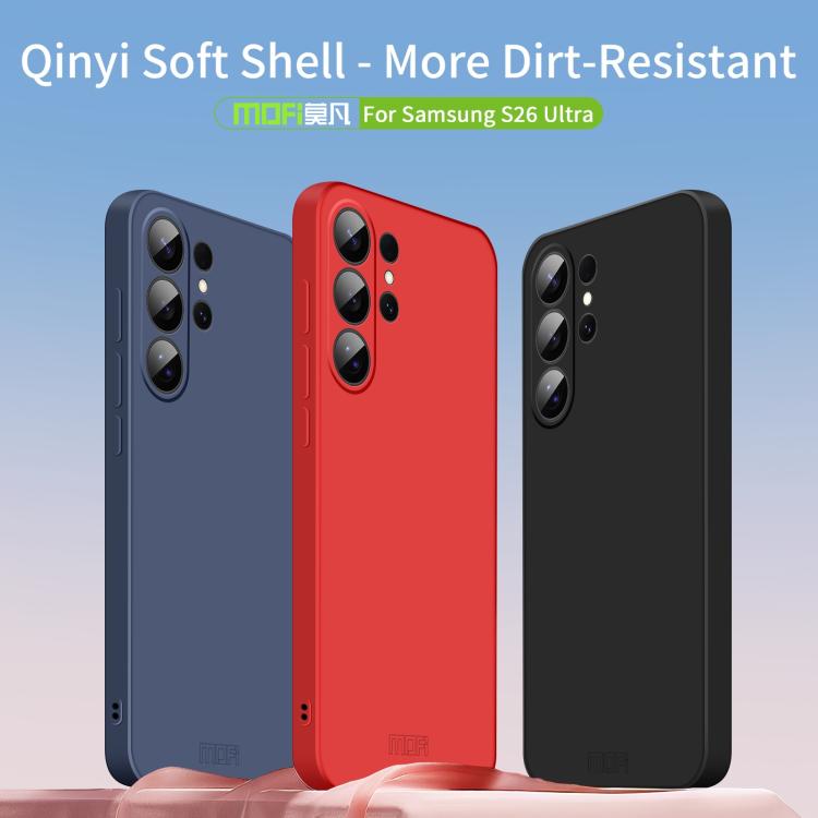For Samsung Galaxy S26 Ultra MOFI Caring Soft Shell Liquid Silicone Skin Feel Phone Case