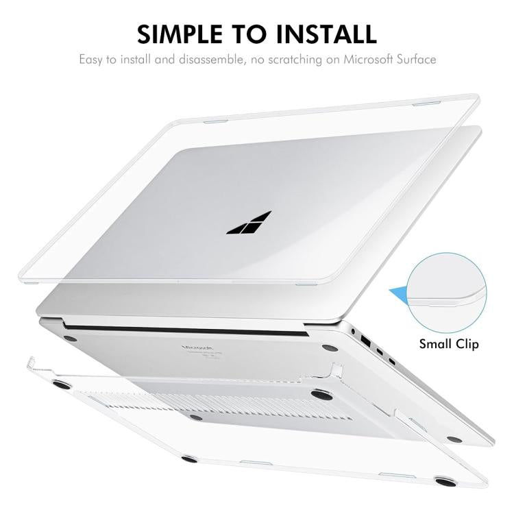 For Microsoft Surface Laptop 7 13.8  - 2036 ENKAY Hat-Prince Crystal Protective Case Cover Clear Hard Shell