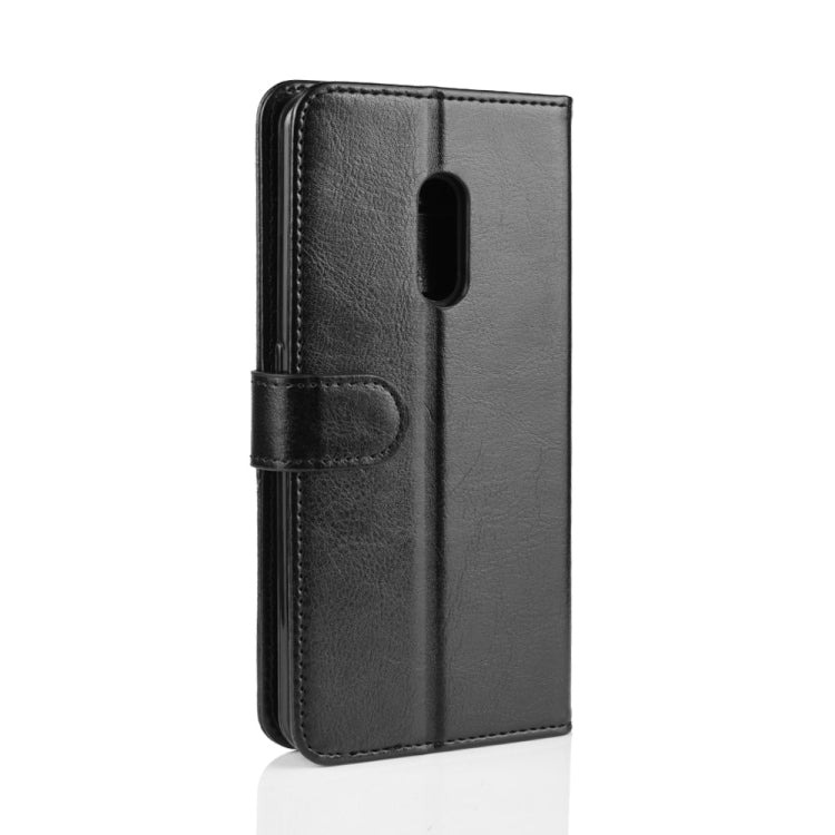 R64 Texture Single Fold Horizontal Flip Leather Case for OPPO Realme X, with Holder & Card Slots & Wallet