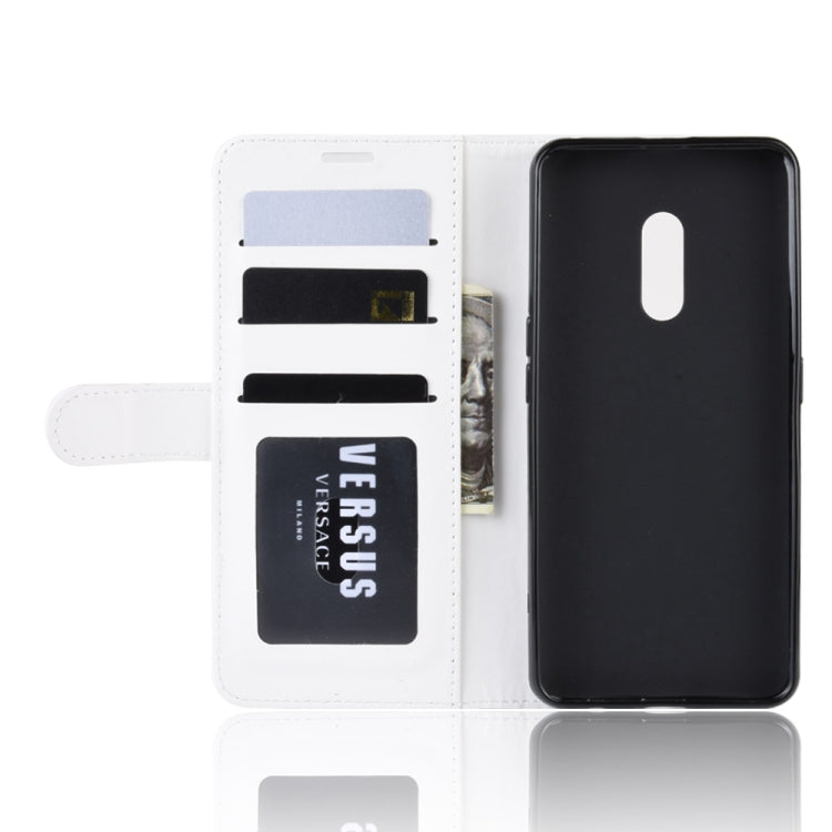 R64 Texture Single Fold Horizontal Flip Leather Case for OPPO Realme X, with Holder & Card Slots & Wallet