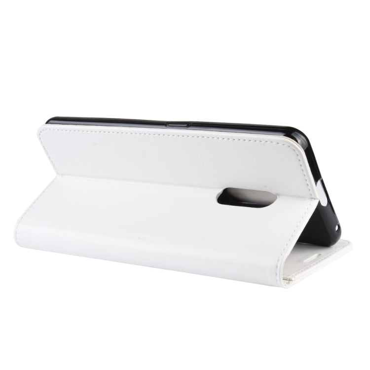 R64 Texture Single Fold Horizontal Flip Leather Case for OPPO Realme X, with Holder & Card Slots & Wallet