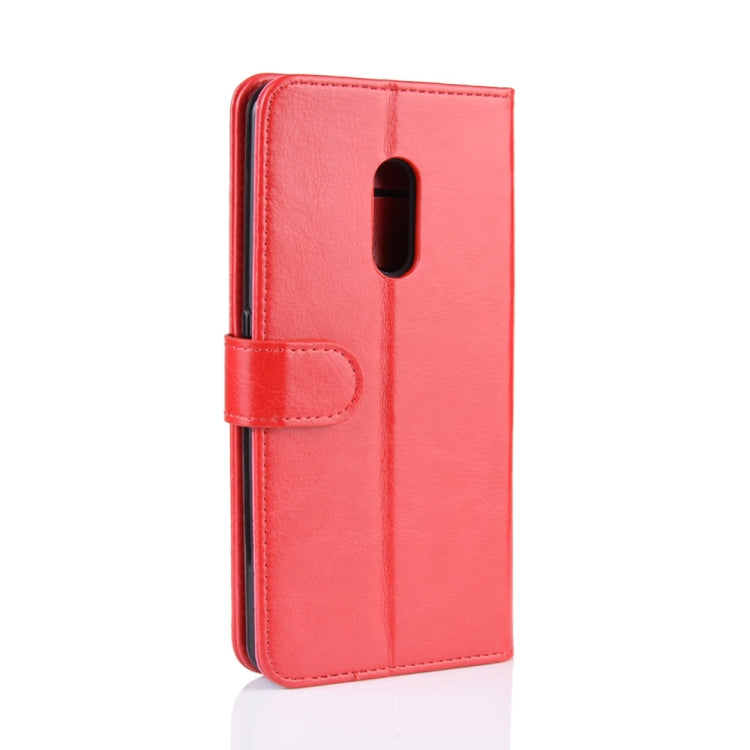 R64 Texture Single Fold Horizontal Flip Leather Case for OPPO Realme X, with Holder & Card Slots & Wallet