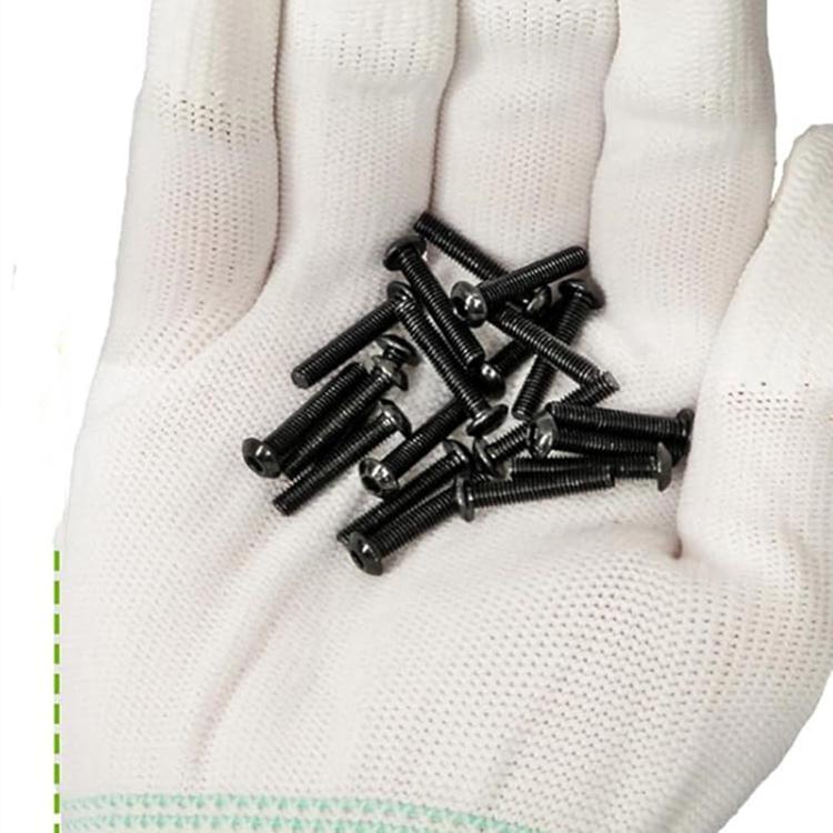 Hexagon Flat Head Bolts Nuts + Washers Alloy Steel Class 10.9, With Hexagon Wrench  - M2-M5
