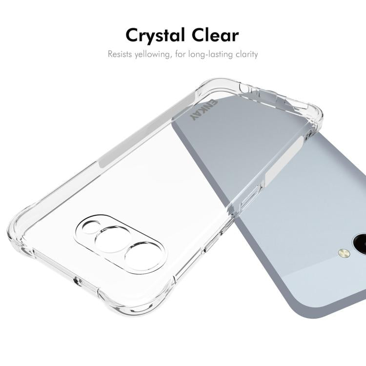For T-Mobile Revvl 8 5G ENKAY Hat-Prince Transparent TPU Shockproof Phone Case