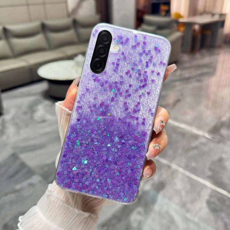 For Samsung Galaxy A26 5G Sequins Glitter Gradient Epoxy TPU Phone Case