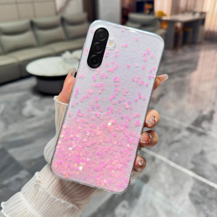 For Samsung Galaxy A36 / A56 5G Sequins Glitter Gradient Epoxy TPU Phone Case