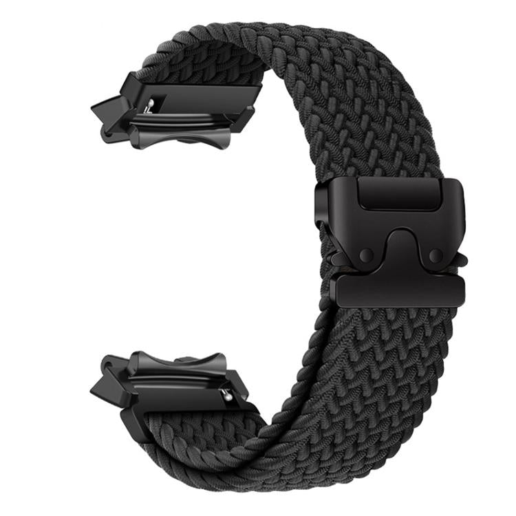 For Amazfit T-Rex 2 Parachute Buckle Elastic Nylon Braided Quick Release Watch Band