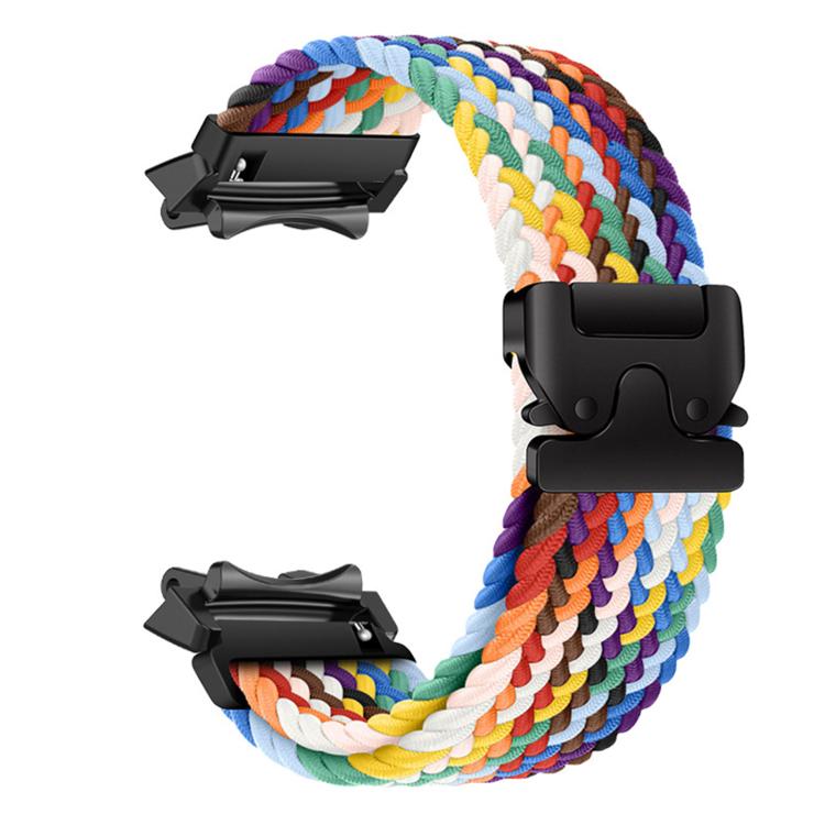 For Amazfit T-Rex 3 Parachute Buckle Elastic Nylon Braided Quick Release Watch Band