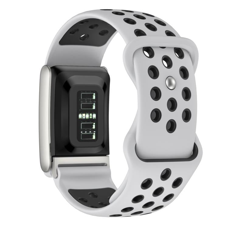 For WHOOP 5.0 Regular Reverse Buckle Breathable Silicone Sports Watch Band