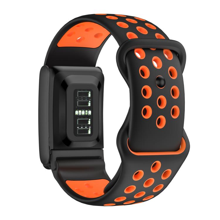 For WHOOP 5.0 Regular Reverse Buckle Breathable Silicone Sports Watch Band