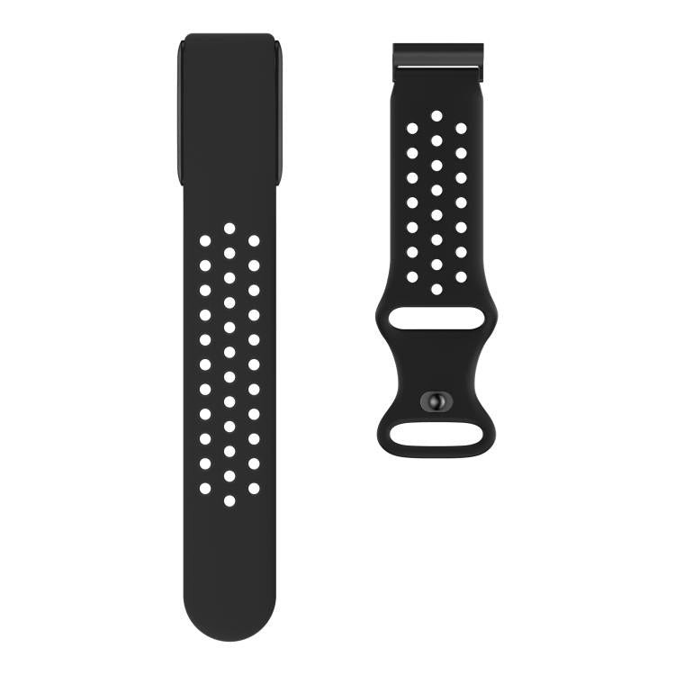 For WHOOP 5.0 Regular Reverse Buckle Breathable Silicone Sports Watch Band