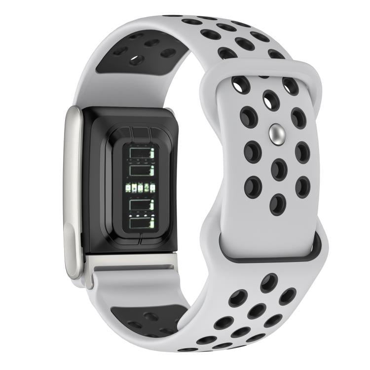 For WHOOP 5.0 Electrocardiogram Reverse Buckle Breathable Silicone Sports Watch Band