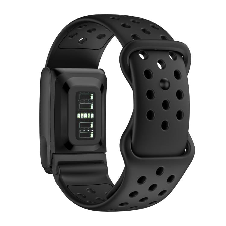 For WHOOP 5.0 Electrocardiogram Reverse Buckle Breathable Silicone Sports Watch Band