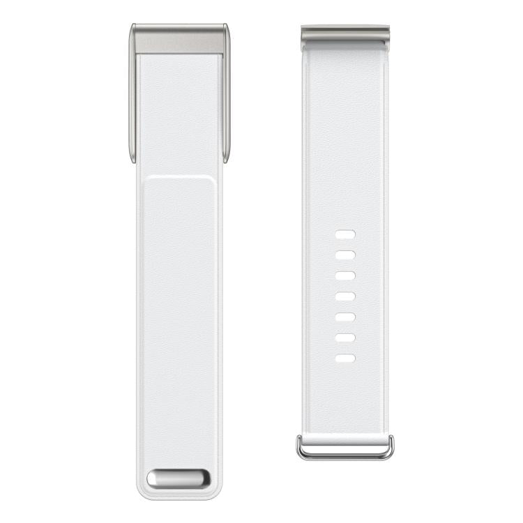 For WHOOP 5.0 Regular Rivet Buckle Leather Watch Band