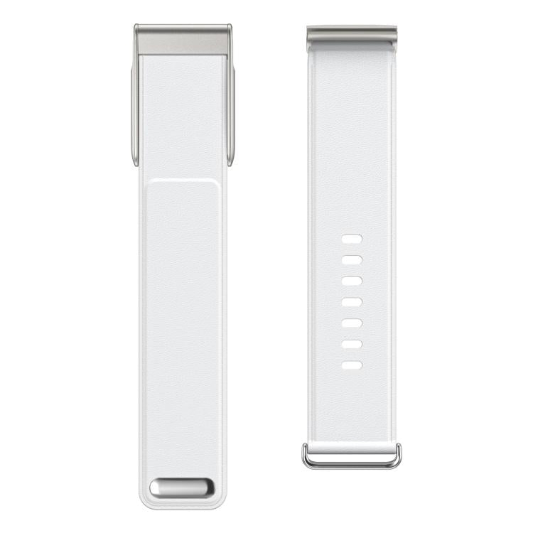 For WHOOP 5.0 Electrocardiogram Rivet Buckle Leather Watch Band