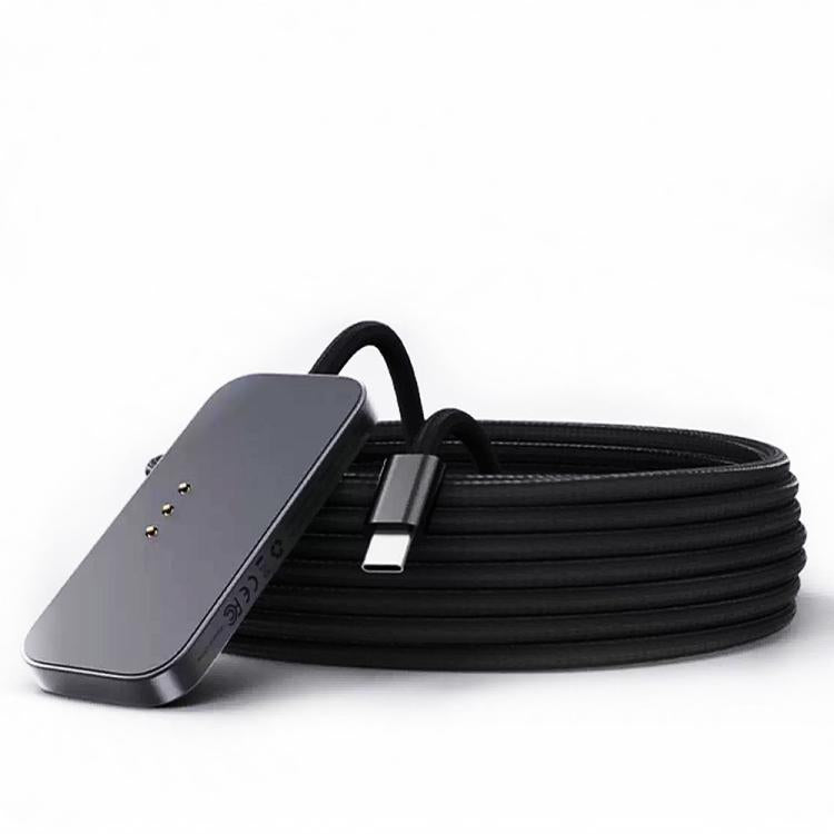 For iPad Air 11 / Air 10.9 Fast Charging Smart PIN Magnetic Charger Wireless Charging Pad with Type-C Cable